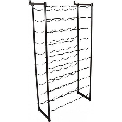 Ferrari Modular Metal Wine Rack – 50 Bottle Painted Steel Wine Storage Rack