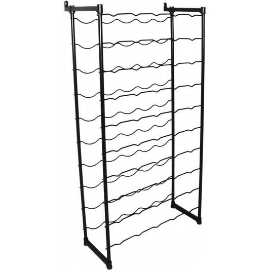 Ferrari Modular Metal Wine Rack – 50 Bottle Painted Steel Wine Storage Rack