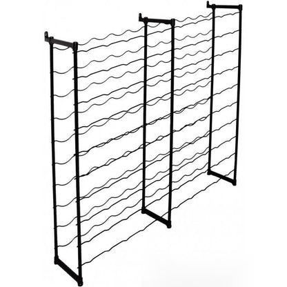Ferrari Modular Metal Wine Rack – 100 Bottle Painted Steel Wine Storage Rack