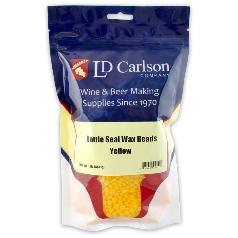 Bottle Seal Wax Beads for Wine and Beer Bottles – 1 lb Bag (Various Colours)