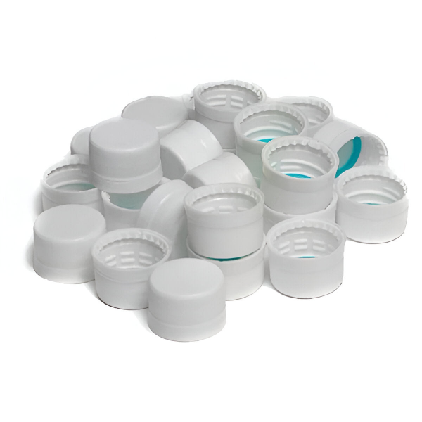PET Plastic Bottle Screw-on Caps (24 Pack)
