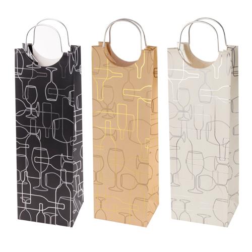 Assorted Silhouette Wine Bag by Cakewalk - Wine Craft