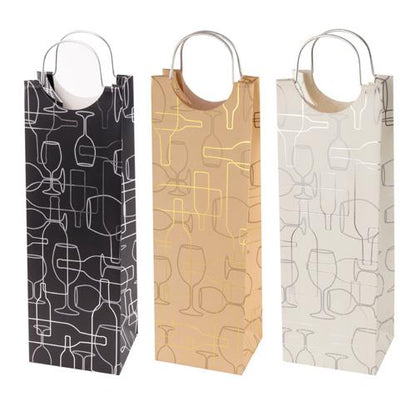 Assorted Silhouette Wine Bag by Cakewalk - Wine Craft