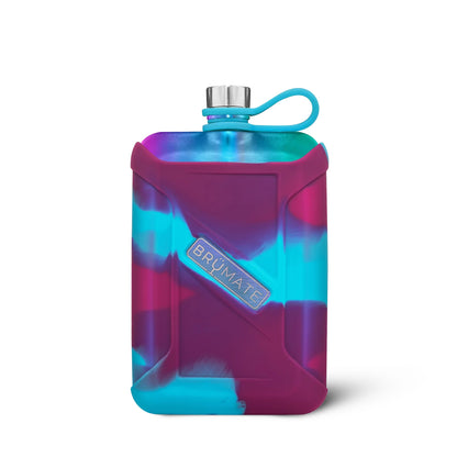Brumate Liquor Canteen Rainbow Titanium Tie Dye Swirl
