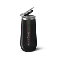 Load image into Gallery viewer, Brumate Champagne Flute Glitter Charcoal
