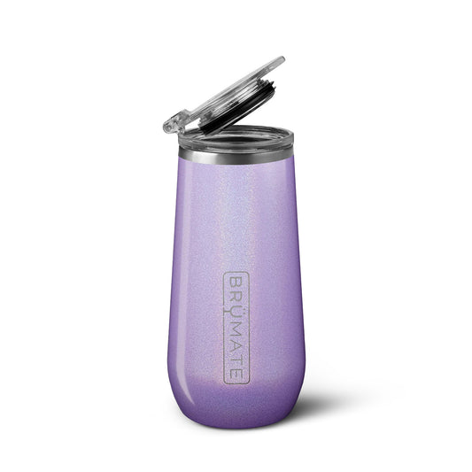 Brumate Champagne Flute Glitter Violet