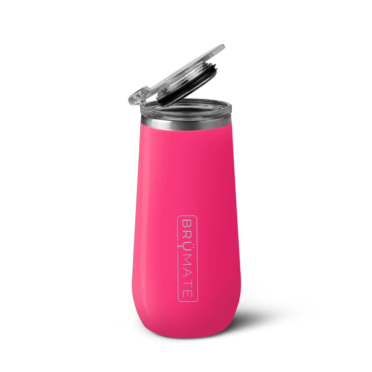 Brumate Champagne Flute Neon Pink