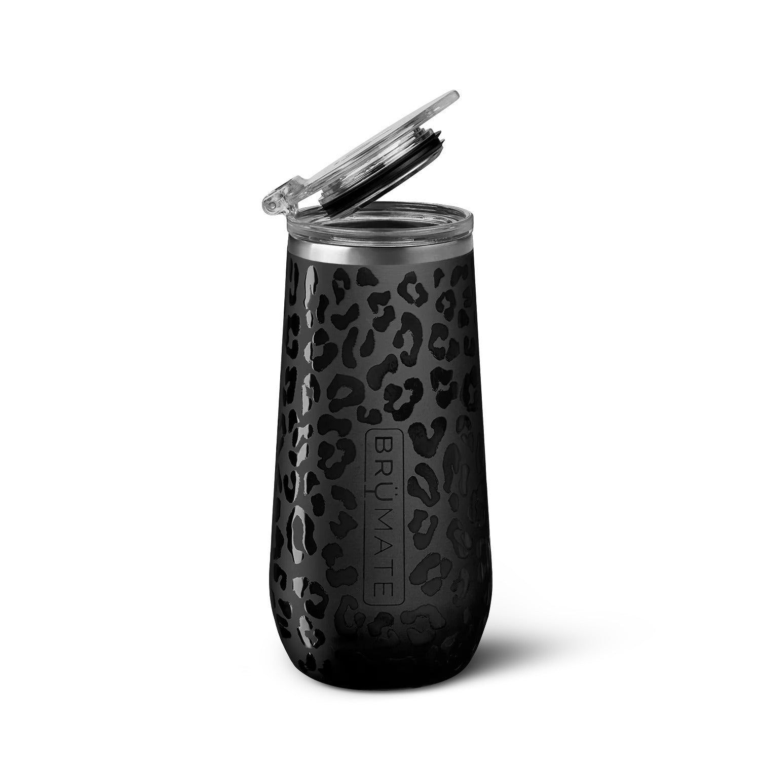 Brumate Champagne Flute Onyx Leopard