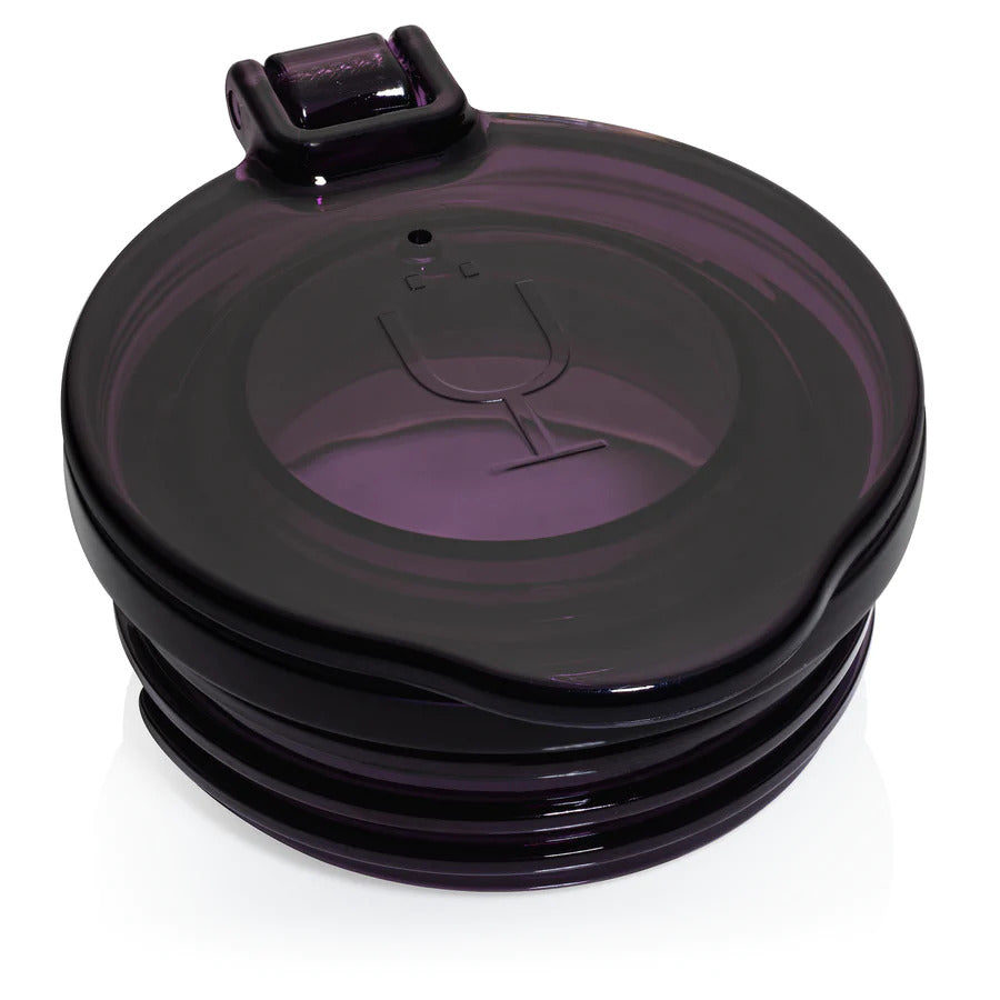 Brumate Champagne Flute Replacement Lid Dark Aura