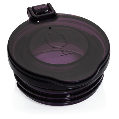 Brumate Champagne Flute Replacement Lid Dark Aura