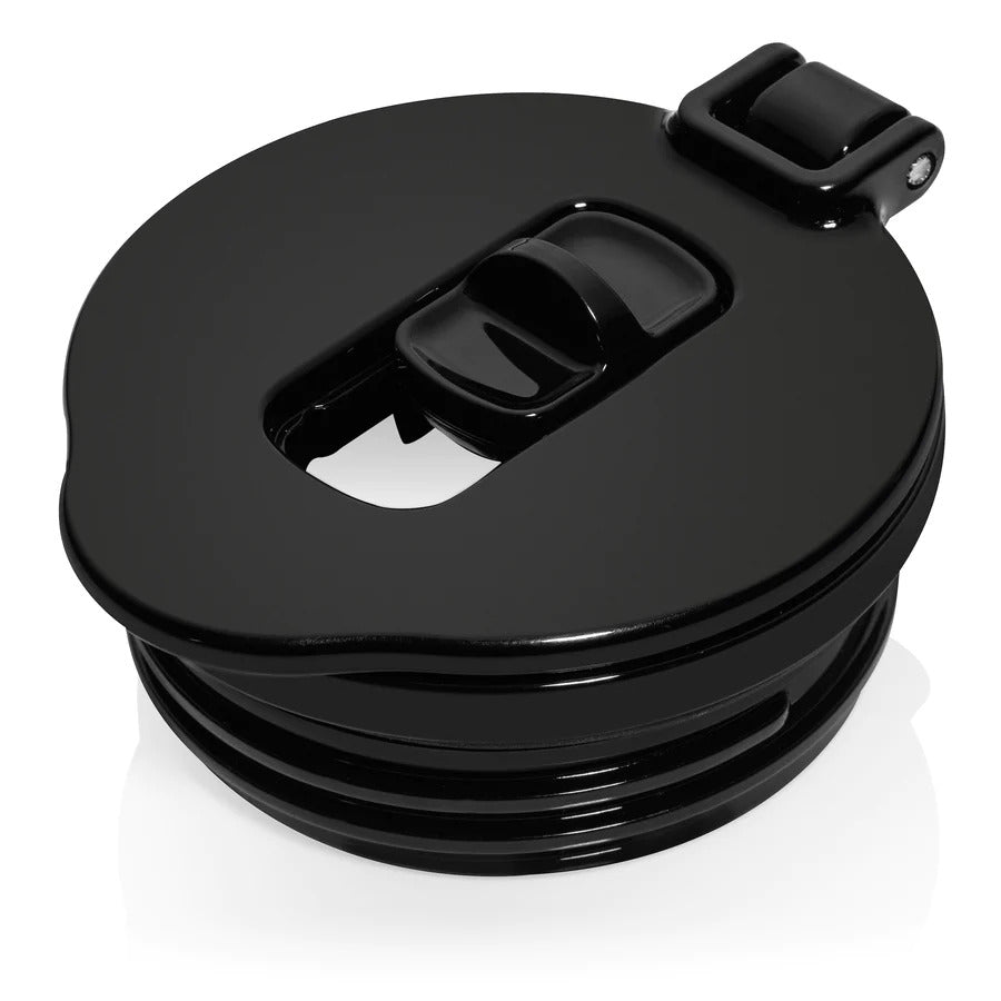 Brumate Champagne Flute Straw Lid Black