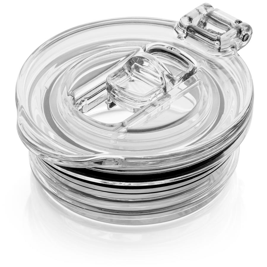 Brumate Champagne Flute Straw Lid Clear