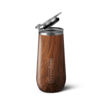 Brumate Champagne Flute Walnut