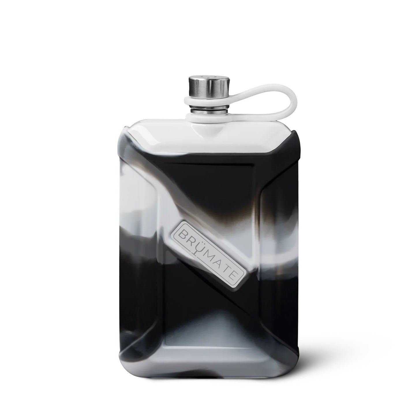 Brumate Liquor Canteen Ice White Camo Swirl