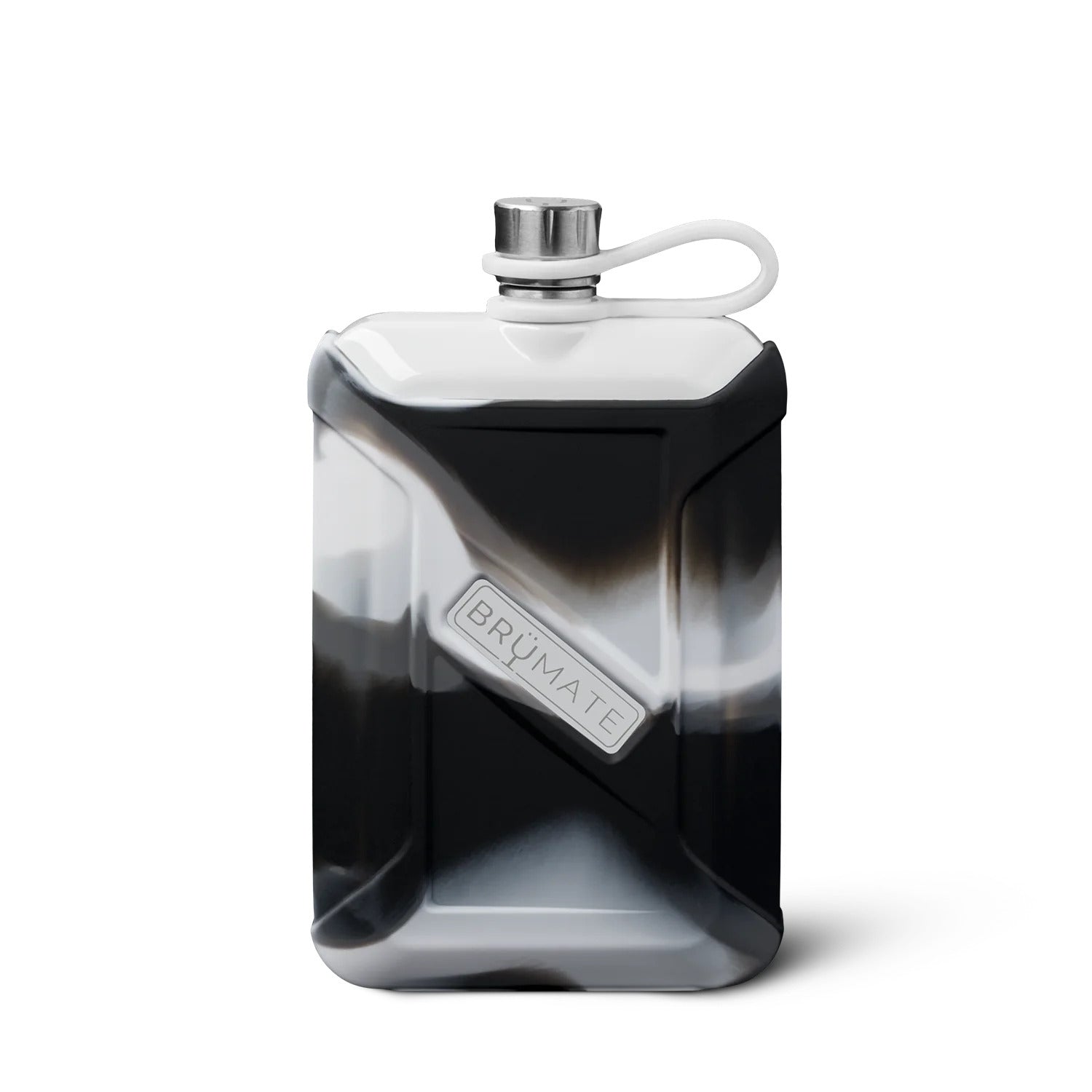 Brumate Liquor Canteen Ice White Camo Swirl