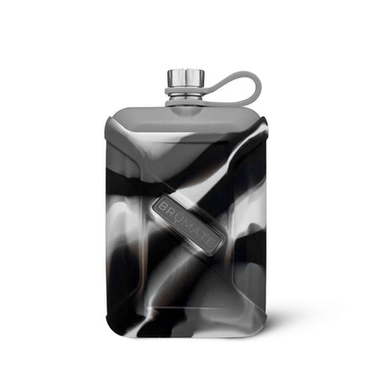 Brumate Liquor Canteen Matte Gray Camo Swirl