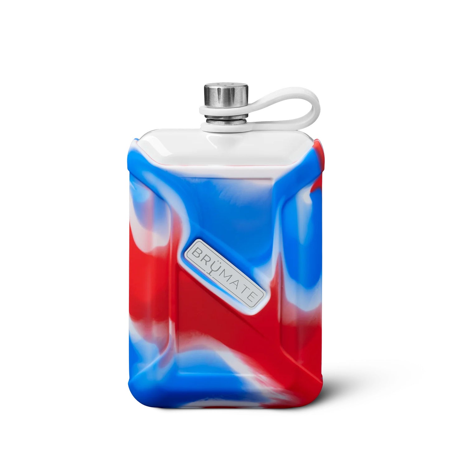 Brumate Liquor Canteen Red White Blue Swirl
