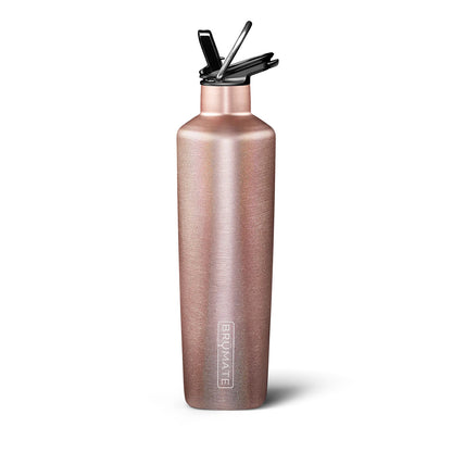 Brumate Rehydration Bottle Glitter Rose Gold