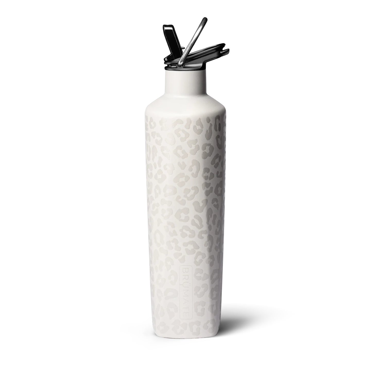 Brumate Rehydration Bottle Limestone Leopard