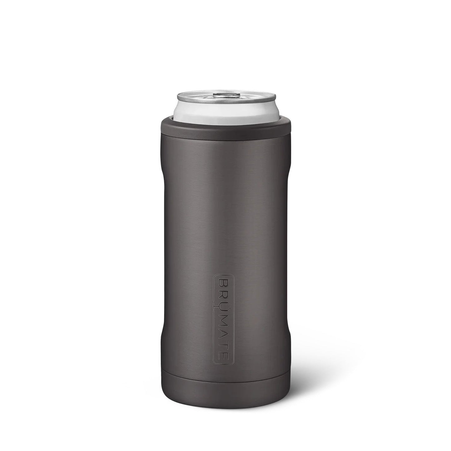Brumate Hopsulator Slim Black Stainless