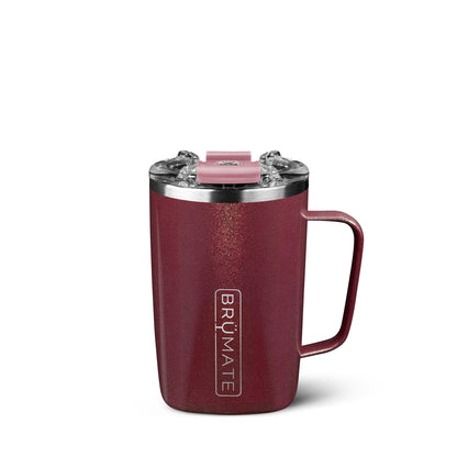Brumate Toddy 16oz Glitter Merlot