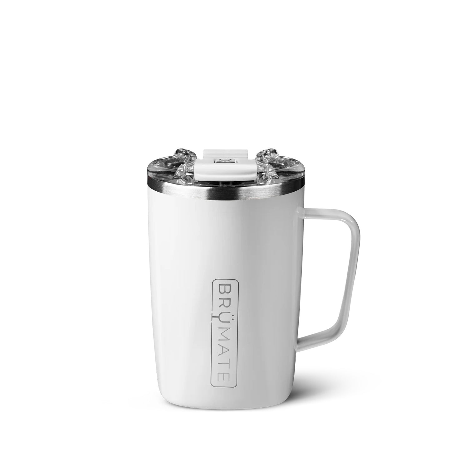Brumate Toddy 16oz Ice White