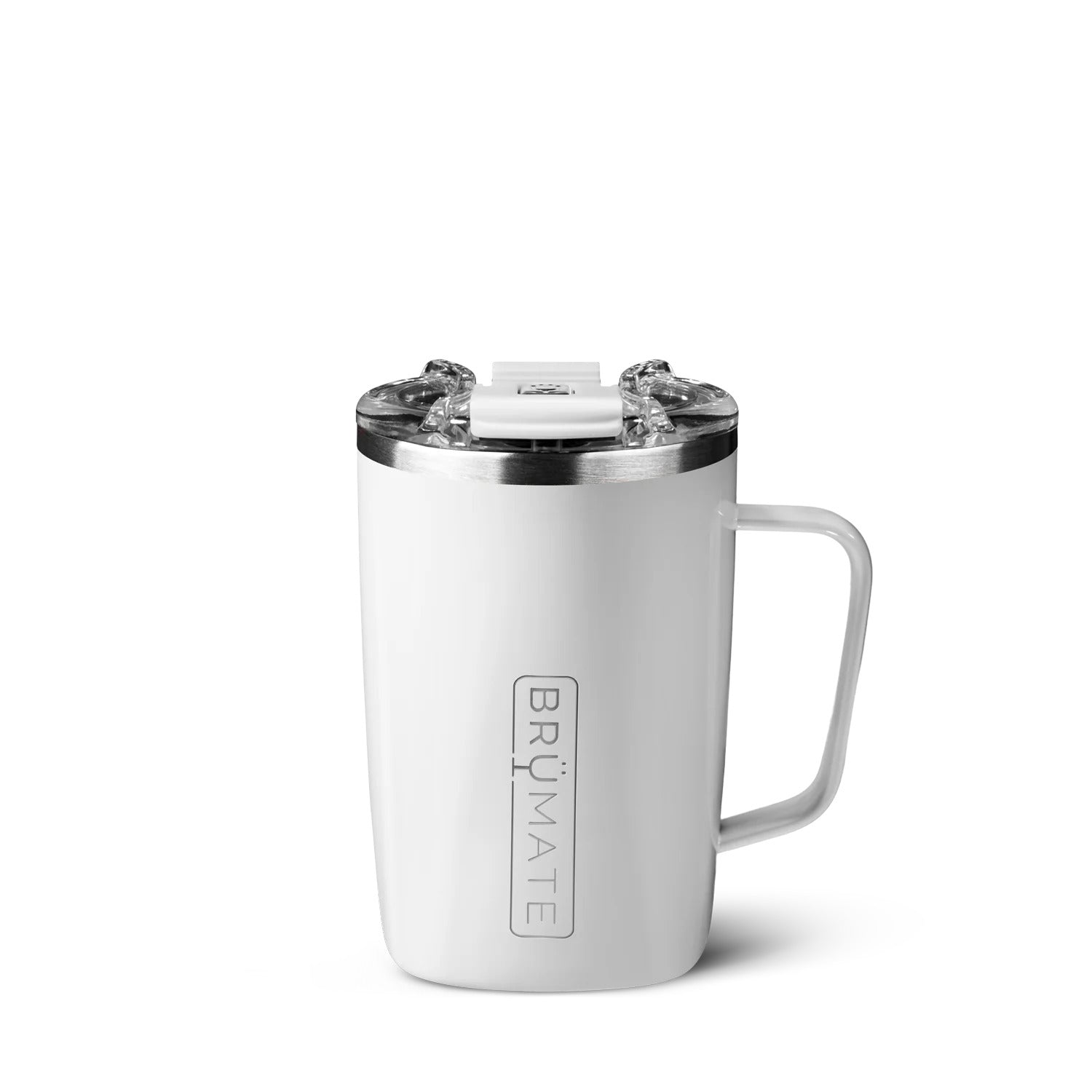 Brumate Toddy 16oz Ice White