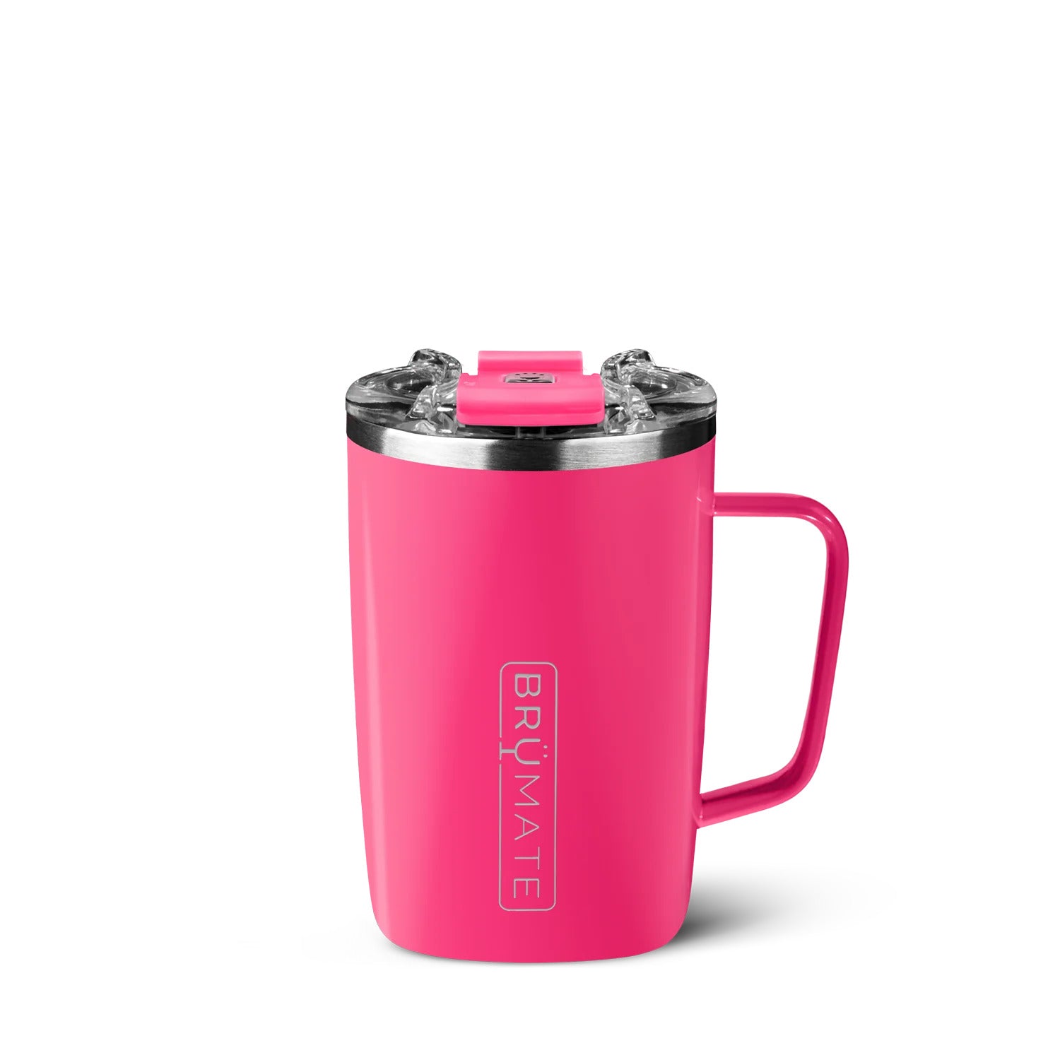 Brumate Toddy 16oz Neon Pink