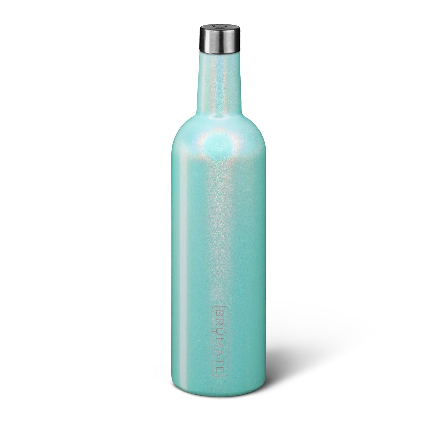 Brumate Winesulator Glitter Aqua