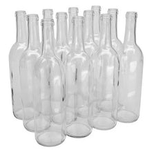 Load image into Gallery viewer, Wine Craft Bordeaux Wine Bottles Clear
