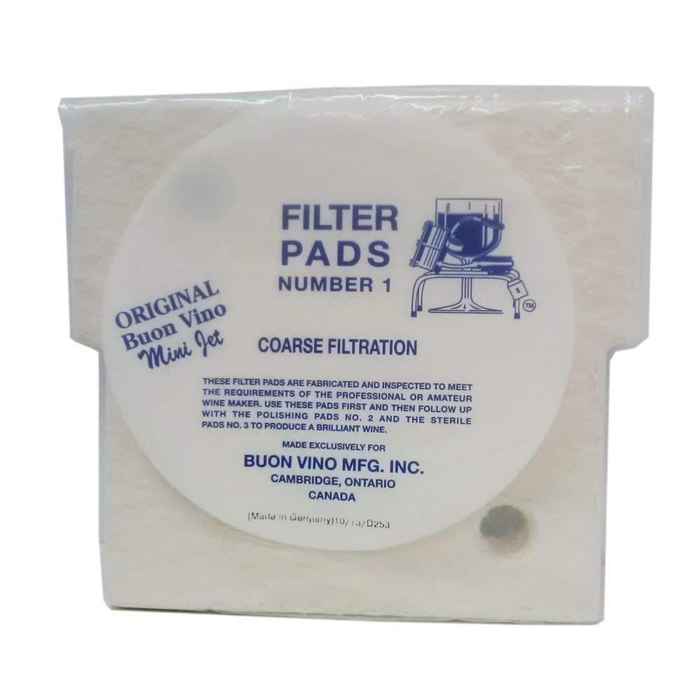 Buon Vino #1 Mini Jet Filter Pad - Wine Craft