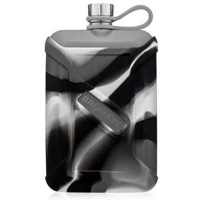 Brumate Liquor Canteen Matte Gray Camo Swirl