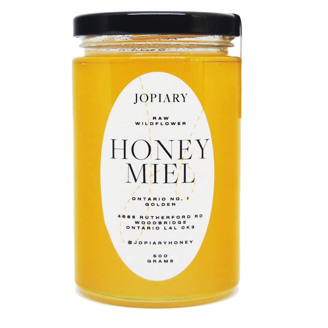 All Natural Raw Wildflower Canadian Honey