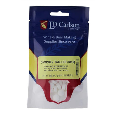 LD Carlson Campden Tablets Potassium Metabisulphite 2oz