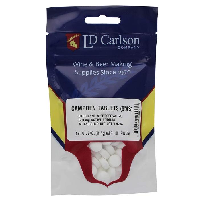 LD Carlson Campden Tablets Sodium Metabisulphite 2oz