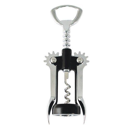 True Brands Soar Winged Corkscrew Black